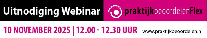 Uitnodiging Webinar PraktijkbeoordelenFlex 10 november 2025