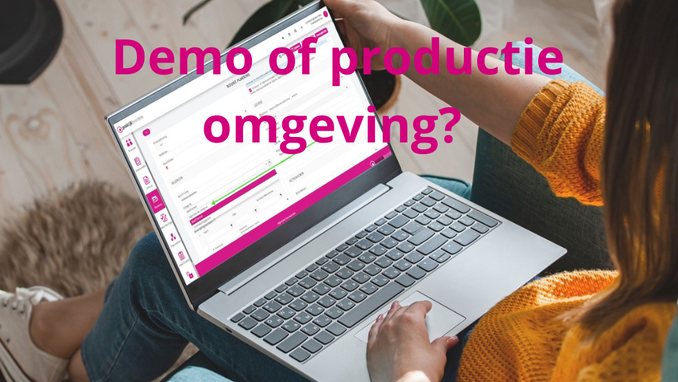 PraktijkbeoordelenFlex: wanneer wordt de demo-omgeving en wanneer de productieomgeving gebruikt?